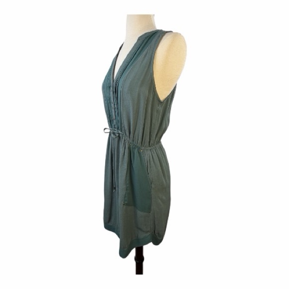 Anthropologie Maeve Paloma Dress XS Sage Green Sleeveless Mini - Picture 7 of 13